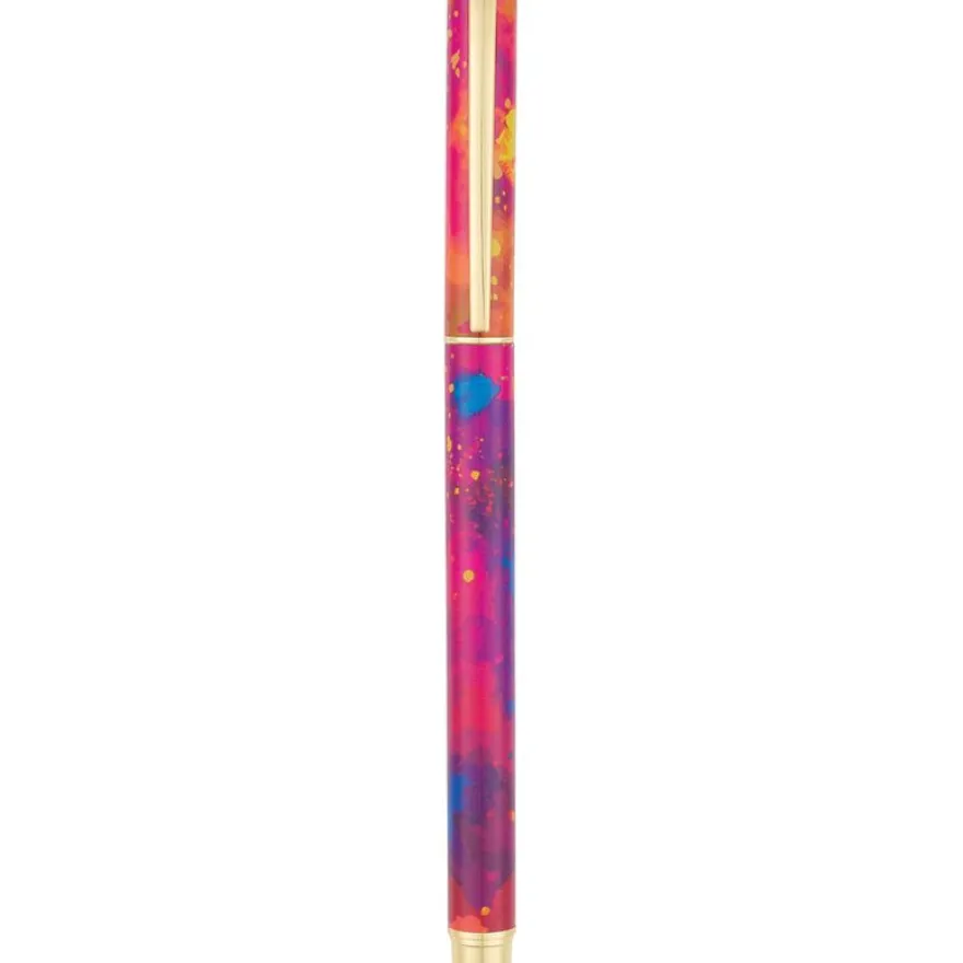 Stylo roller a cartouche Destination - 3 decors assortis - Oberthur