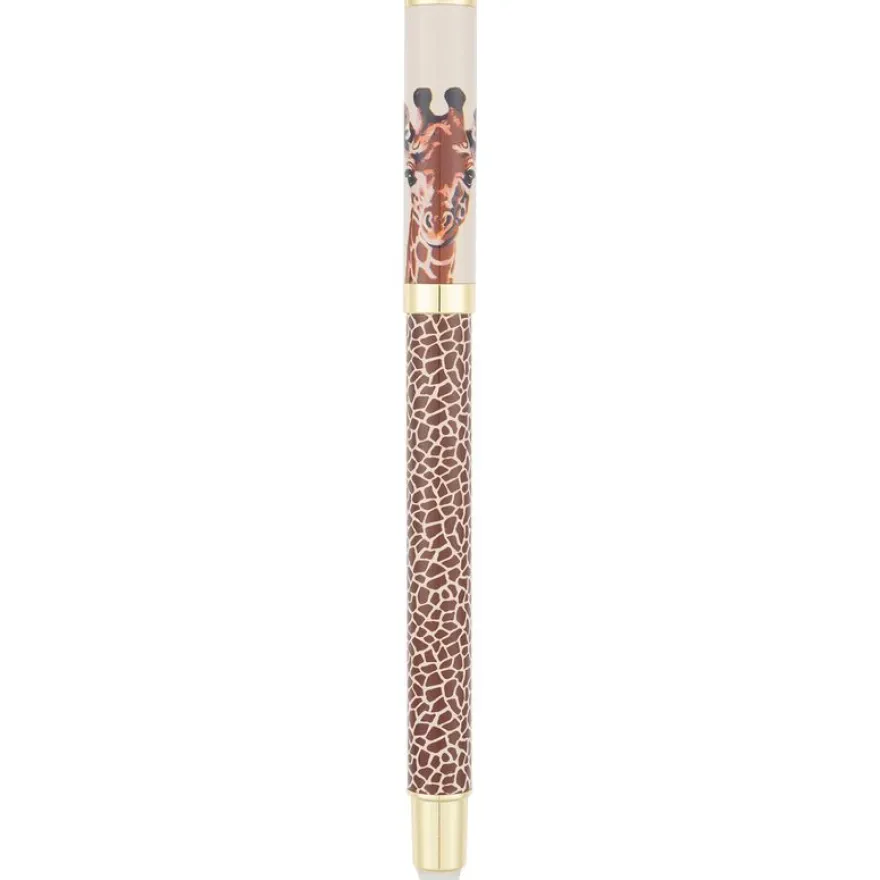 Stylo roller gomme Animaux - 5 decors assortis - Oberthur