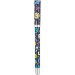 Stylo roller gomme Espace - 5 decors assortis - Oberthur