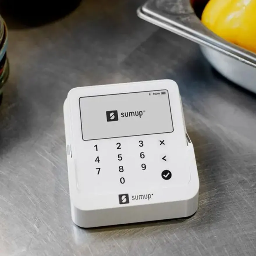 SumUp Solo Lite + Station de recharge - Terminal de paiement mobile