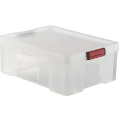Sundis - Boite de rangement Clip and Store - 27L - transparent