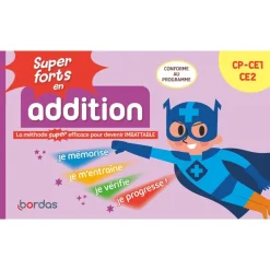 Super forts en addition du CP au CE2