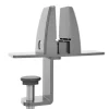 Support de fixation par pince étau pour écran de séparation (bureau face à face) - aluminium