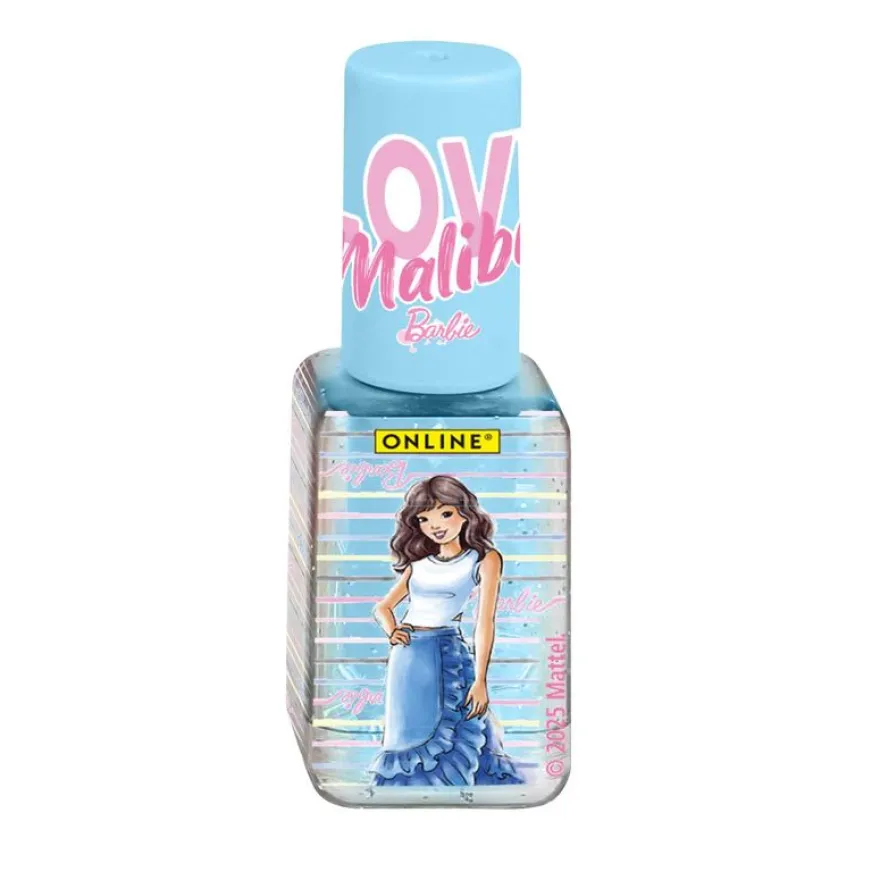 Surligneur Barbie (forme flacon vernis à ongle)