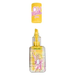 Surligneur Barbie (forme flacon vernis à ongle)