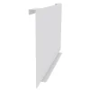 Tableau blanc IN'TEAM pour banquette et box acoustique - L80xH60 cm - coulissable sur panneau