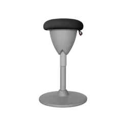 Tabouret CULBUTO - tissu - noir