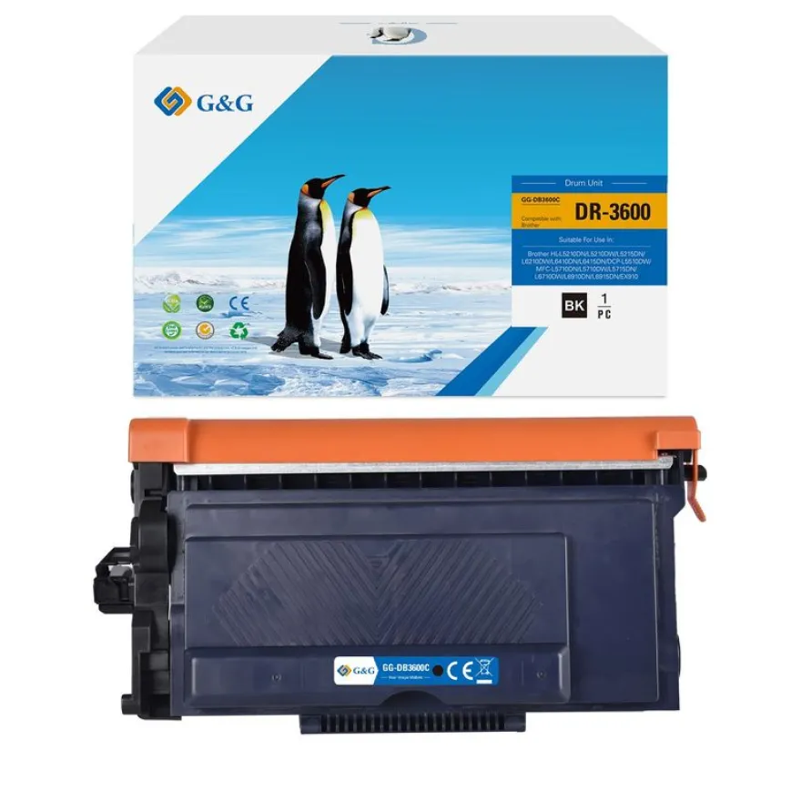 Tambour compatible Brother DR3600 - noir - G&G