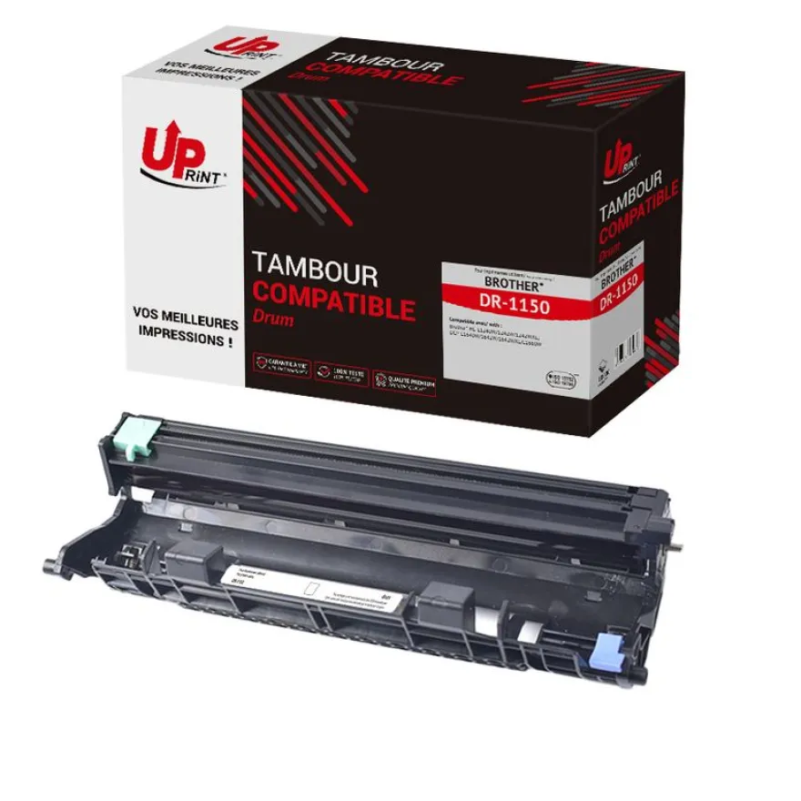 Tambour compatible Brother DR1150 - noir -Uprint