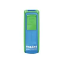 Tampon de poche personnalisé avec 5 lignes de texte - zone d'impression 47 x 18 mm - Trodat Pocket Printy 9512