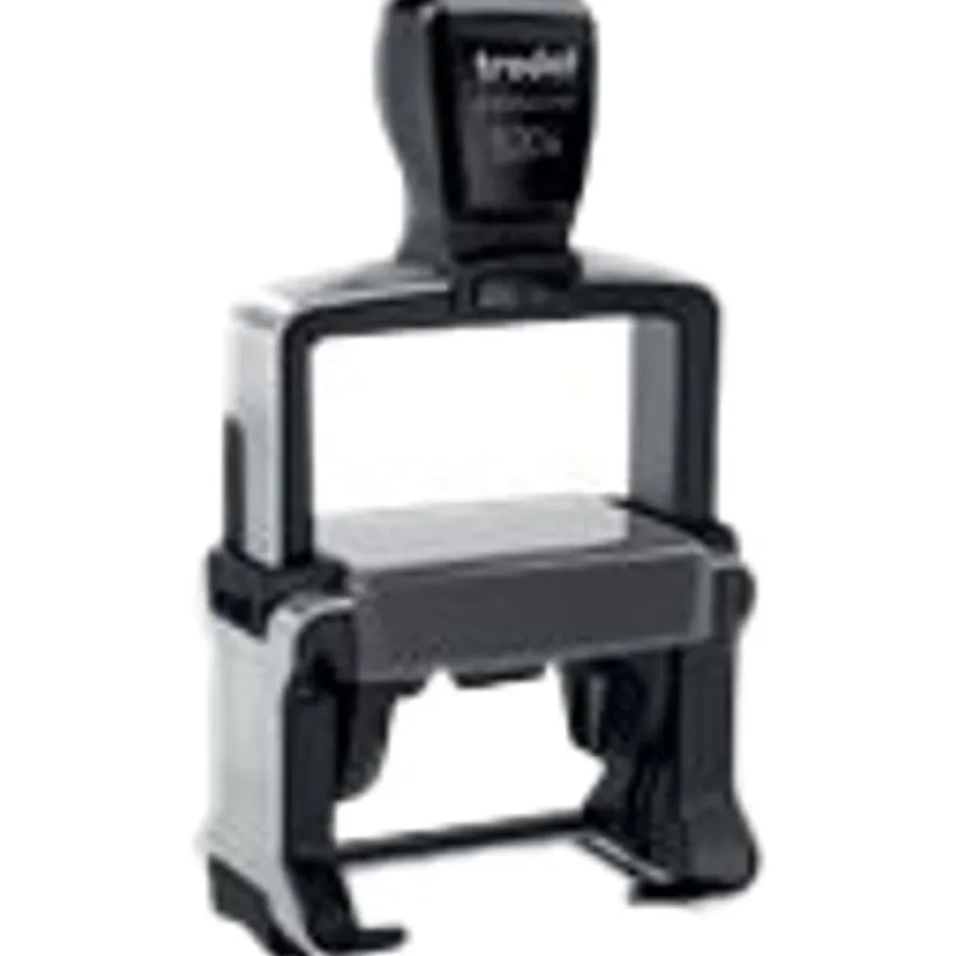 Tampon métallique personnalisé avec 7 lignes de texte - zone d'impression 56 x 26 mm - Trodat Professional 5204