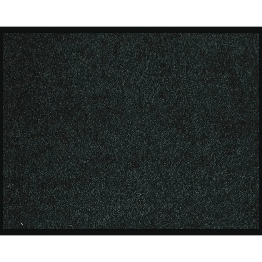 Tapis de sol RAINY - 90 X 60 CM - en polyamide et PVC - noir