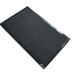 Tapis paillasson Suez - 40 x 90 cm - gris