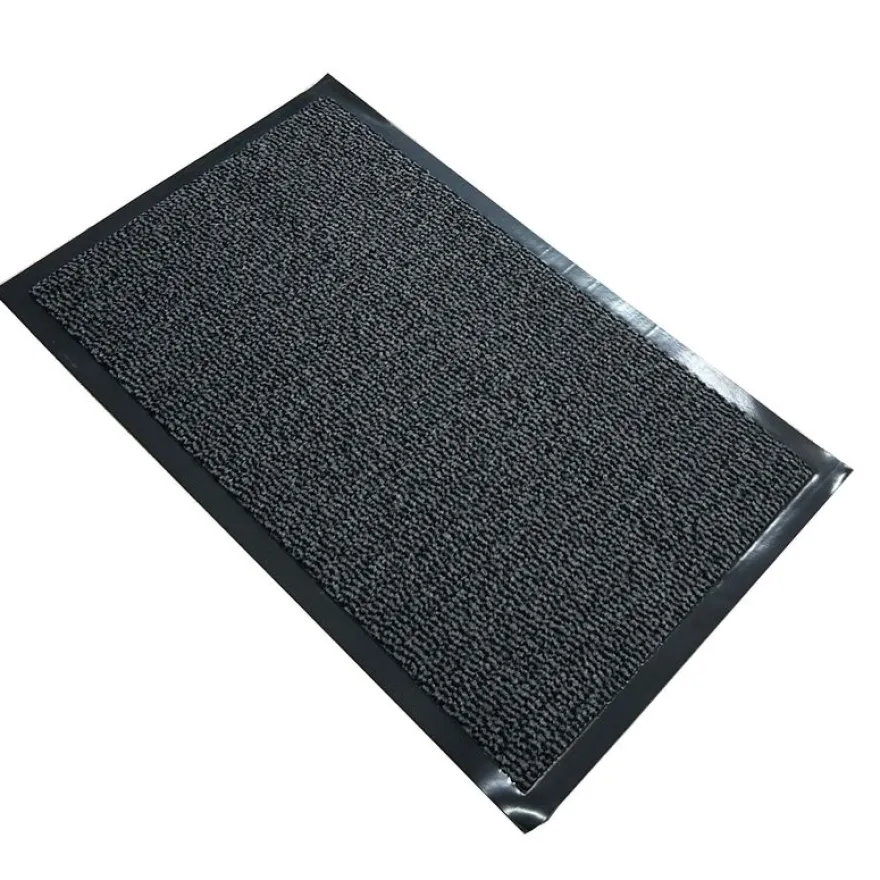 Tapis paillasson Suez - 40 x 90 cm - gris