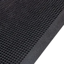 Tapis picots - 80 x 100 cm - noir