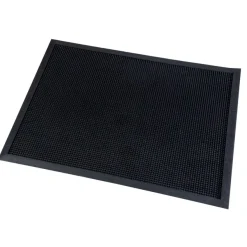 Tapis picots - 80 x 100 cm - noir