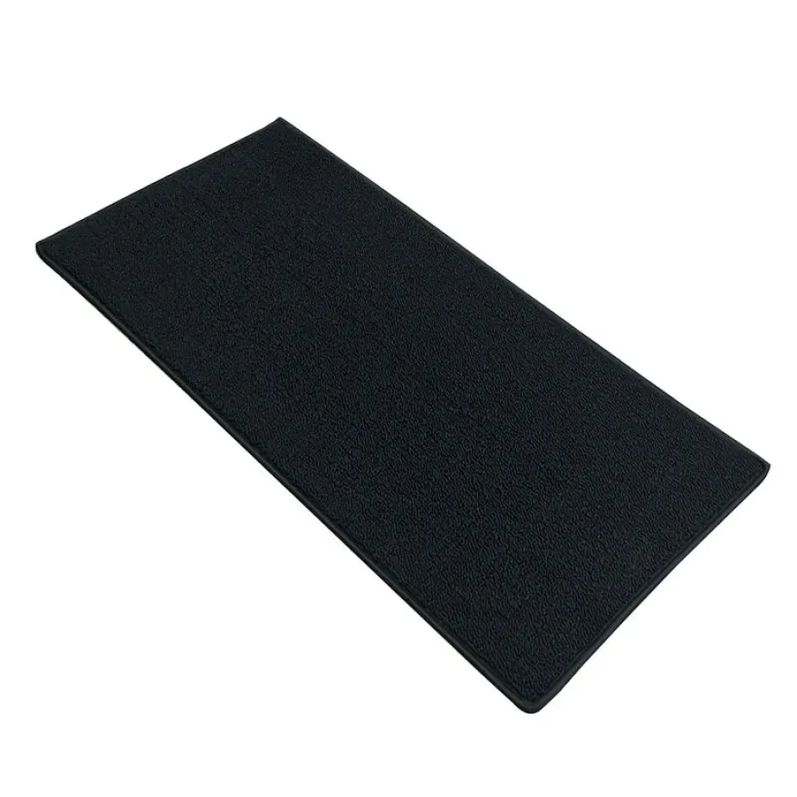 Tapis Stone - 45 x 90 cm - noir