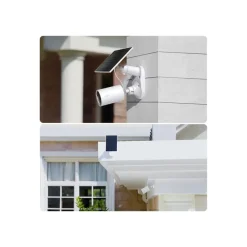 Tapo TC82 KIT V1 - Caméra de surveillance réseau - intérieur, extérieur - résistant aux intempéries - couleur (Jour et nuit) - 3 MP - 2304 x 1296 - 2K - Focale fixe - audio - sans fil - Wi-Fi - 2.4GHz radio - H.264 - avec Panneau solaire Tapo A201