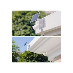 Tapo TC82 KIT V1 - Caméra de surveillance réseau - intérieur, extérieur - résistant aux intempéries - couleur (Jour et nuit) - 3 MP - 2304 x 1296 - 2K - Focale fixe - audio - sans fil - Wi-Fi - 2.4GHz radio - H.264 - avec Panneau solaire Tapo A201