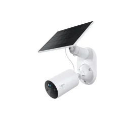 Tapo TC82 KIT V1 - Caméra de surveillance réseau - intérieur, extérieur - résistant aux intempéries - couleur (Jour et nuit) - 3 MP - 2304 x 1296 - 2K - Focale fixe - audio - sans fil - Wi-Fi - 2.4GHz radio - H.264 - avec Panneau solaire Tapo A201