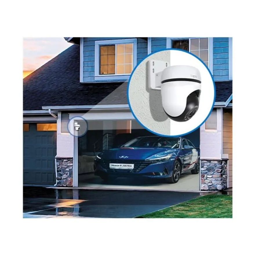 Tapo TC41 V1 - Caméra de surveillance - extérieur - couleur (Jour et nuit) - sans fil - Wi-Fi