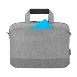 Targus City Lite - Sacoche à bandoulière pour ordinateur portable 15,6" - gris