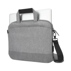 Targus City Lite - Sacoche à bandoulière pour ordinateur portable 15,6" - gris