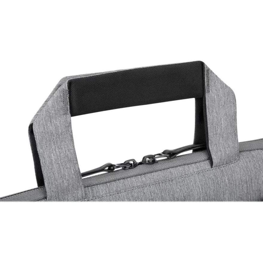 Targus City Lite - Sacoche à bandoulière pour ordinateur portable 15,6" - gris