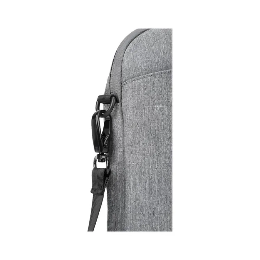 Targus City Lite - Sacoche à bandoulière pour ordinateur portable 15,6" - gris