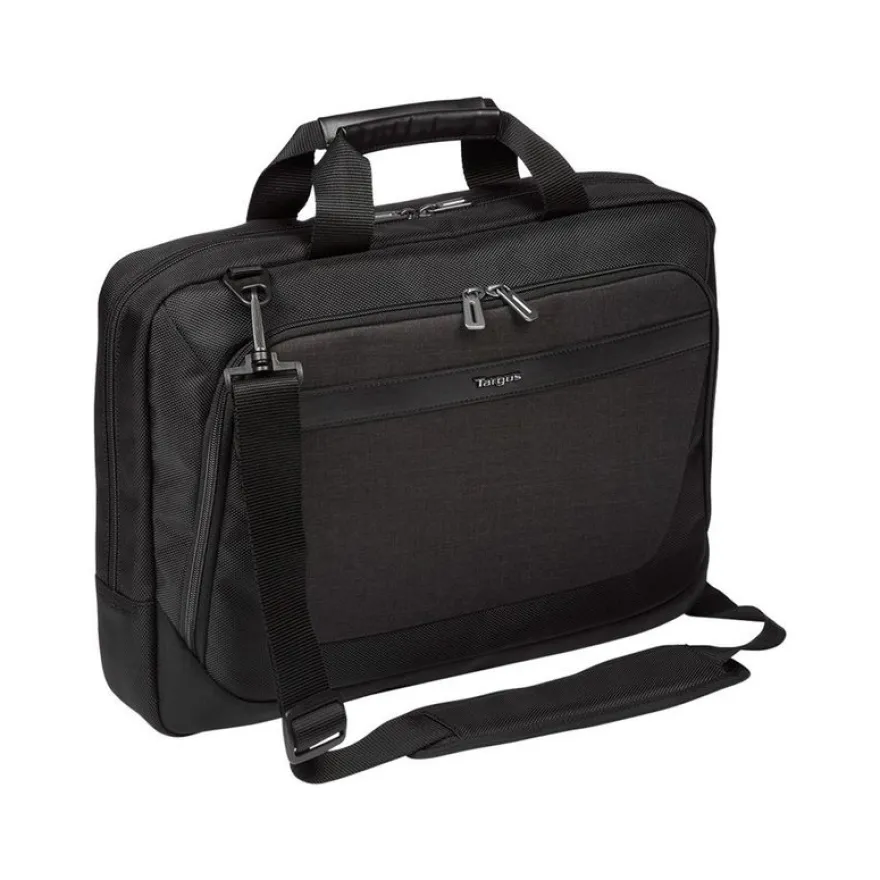Targus City Smart - Sacoche pour ordinateur portable 15,6" - noir/gris