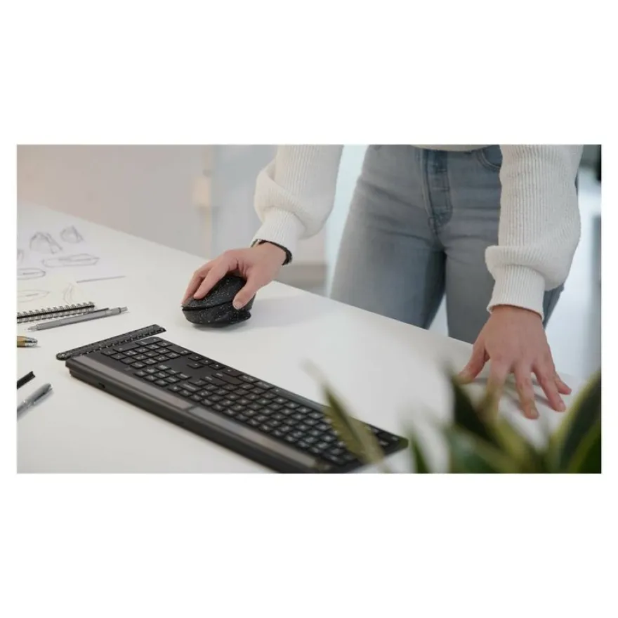 Targus ErgoFlip EcoSmart - Souris sans fil - noir