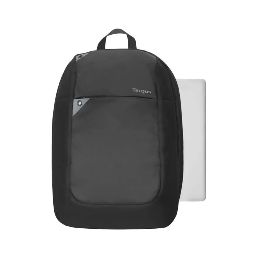 Targus Intellect - Sac à dos pour ordinateur portable 15,6" - noir/gris