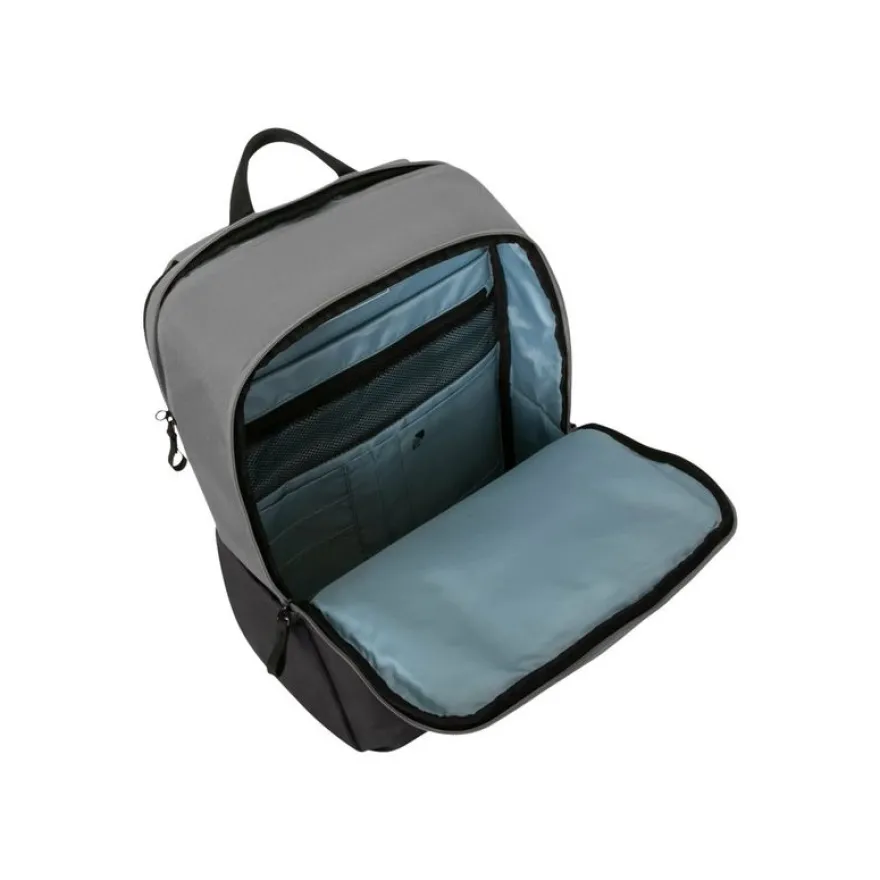 Targus Travel Sagano EcoSmart - Sac à dos pour ordinateur portable 15,6" - noir/gris