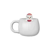 Tasse en céramique avec breloque Snowman – Mug Noël