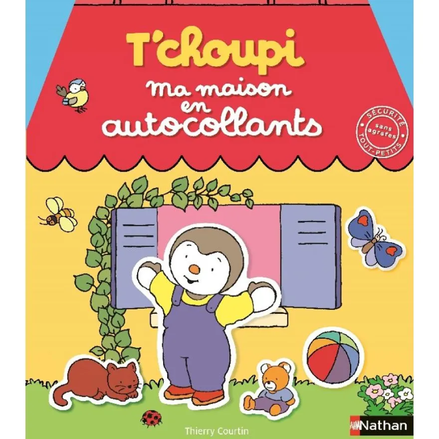 T'Choupi - Ma Maison en autocollants