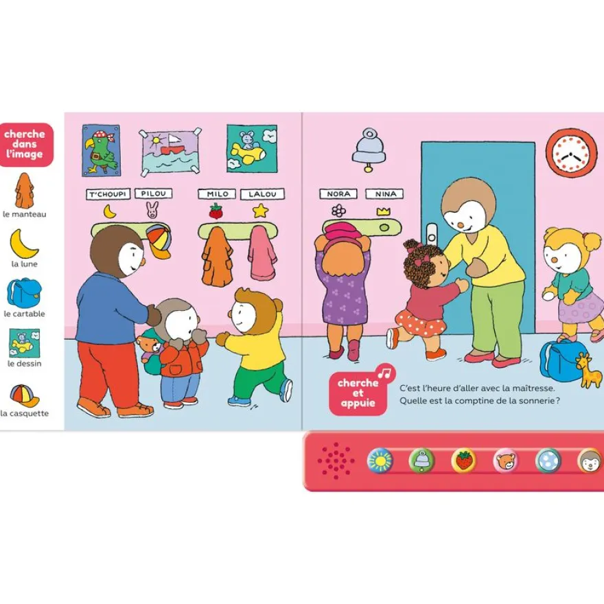 T'choupi coloriages malins 2-3 ans toute petite section - graphisme et nombres