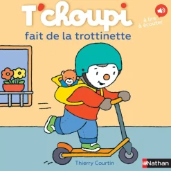 T'choupi fait de la trottinette