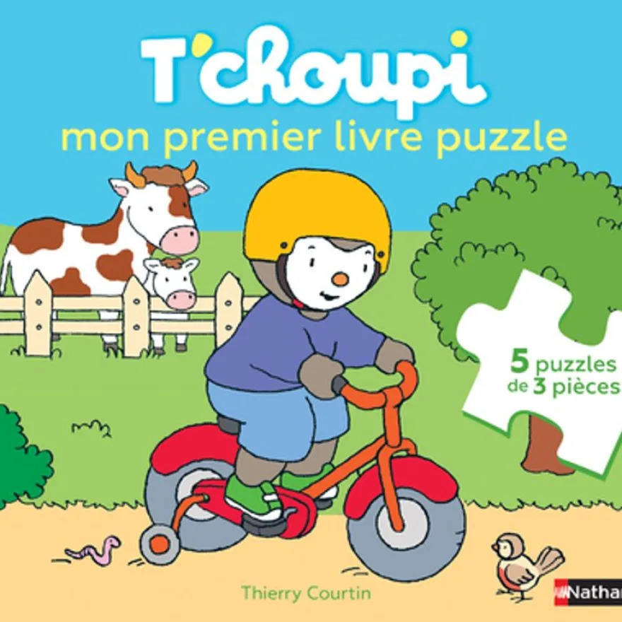 T'choupi Mon premier livre puzzle