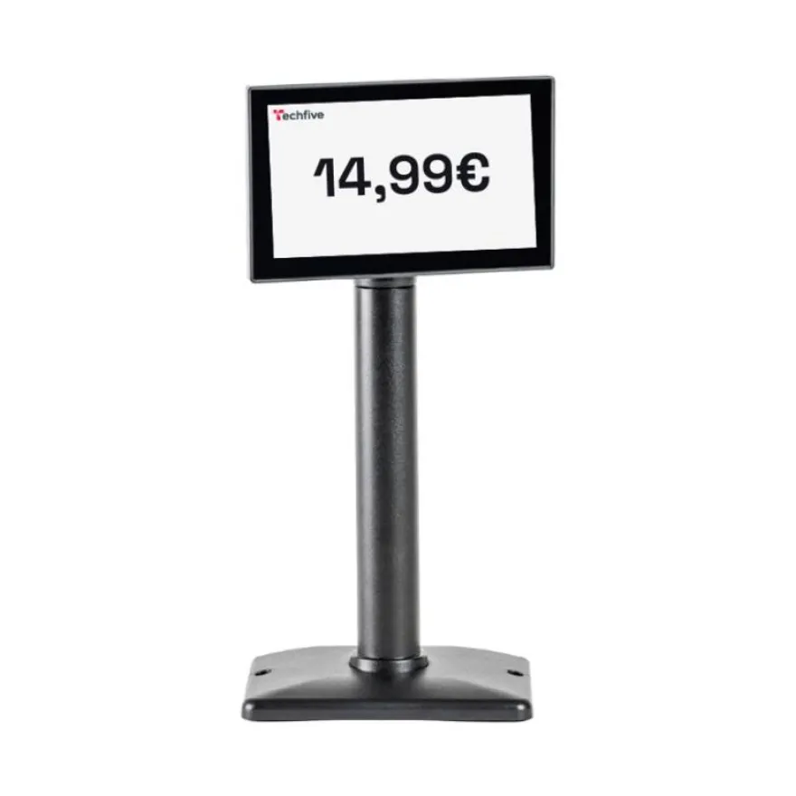 TechFive - Afficheur client - Améliorez l’expérience de vos clients dès l’encaissement