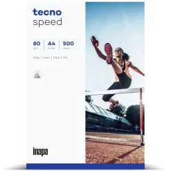 Tecno Speed - Papier blanc - A4 (210 x 297 mm) - 80g/m² - Ramette de 500 feuilles