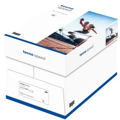 Tecno Speed - Papier blanc - A4 (210 x 297 mm) - 80g/m² - 500 feuilles (carton de 5 ramettes)