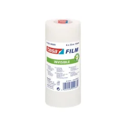 Tesa - 6 rouleaux de Ruban adhésif invisible - 19 mm x 33 m