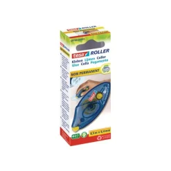 Tesa - Roller de colle - 8.4 mm x 8.5 m - jaune - repositionnable