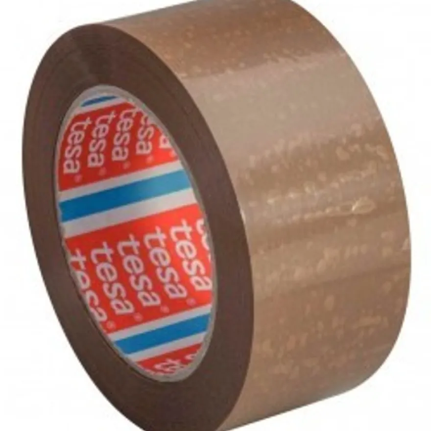 Tesa - Ruban adhésif d'emballage - havane - PVC - 50 mm x 100 m