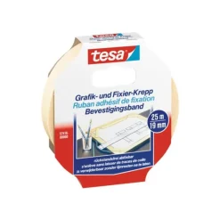 Tesa - Ruban Krepp "spécial bureau" - 19 mm x 25 m