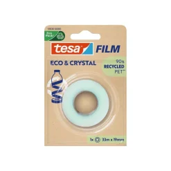 Tesa Film Eco & Crystal - Ruban adhésif - 19 mm x 33 m - transparent