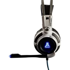 THE G-LAB KORP200 - Casque gamer filaire avec micro - noir/gris