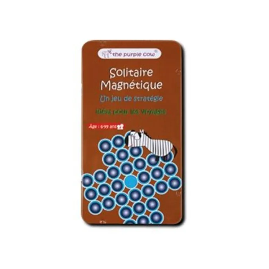 The Purple Cow - Jeu de voyage magnétique - Solitaire