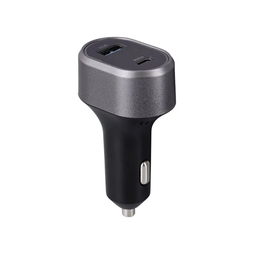 T'nB - Chargeur allume cigare pour voiture - 1XUSB et 1XUSBC - 83W