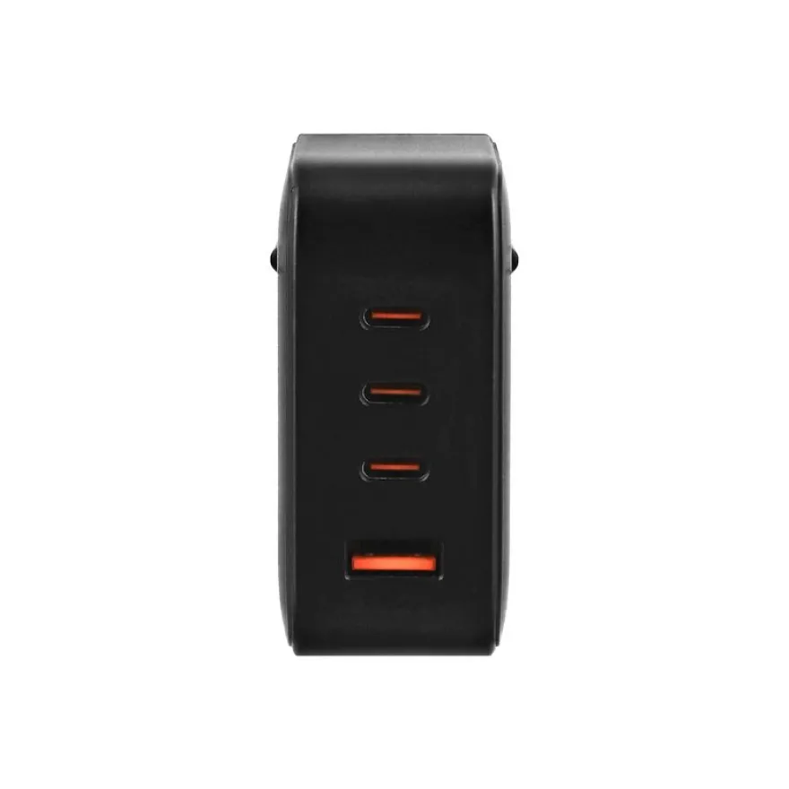 T'nB - Chargeur secteur GaN - 4 connecteurs de sortie (USB type A, 3 x USB-C) - noir